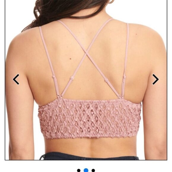 *NWT Padded Wishlist Cross Back Bralette - Picture 8 of 8